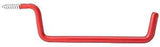National Hardware 2157BC N271-011 Series Ladder Hook, 6 in Projection, 1-3/4 in H, 8 in L, 15 lb, Steel, Red