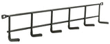National Hardware 2418BC Series N112-084 Household Hanger, 15 lb, Steel, Black