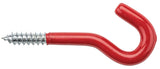 National Hardware V2211 Series N188-006 Storage Screw Hook, 3-5/8 in L, 1-1/2 in H, 2-3/8 in Projection, 50 lb, Steel