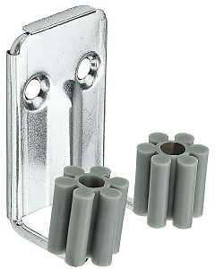 National Hardware V2214 Series N112-018 Broom Clip, 5 lb, Screw, Steel, Zinc