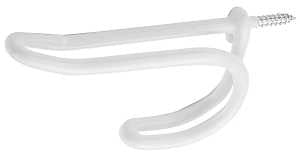 National Hardware V2215 Series N188-008 Coat and Hat Hook, 15 lb, Steel