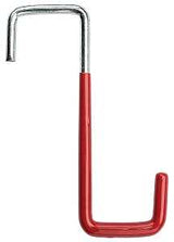 National Hardware V2219 Series N188-001 Rafter Hook, 5-3/4 in L, 4 in W, 40 lb, 1-5/8 in Opening, Steel, Red