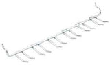 National Hardware V2329 N180-041 Series Tool Holder, 9 in L x 1-5/8 in W Dimensions, Steel, Zinc, 1/PK