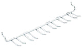 National Hardware V2329 N180-041 Series Tool Holder, 9 in L x 1-5/8 in W Dimensions, Steel, Zinc, 1/PK