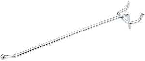 National Hardware N180-012 Series Peg Hook, 3-7/8 in Projection, 5-9/16 in L x 1 in W Dimensions, 6 in, 1/4 in Opening