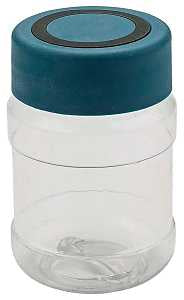 National Hardware N112-098 Magnetic Jar, Plastic, Clear Blue