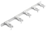 National Hardware N112-078 Tool Storage Clip, 5-Compartment, Steel, White