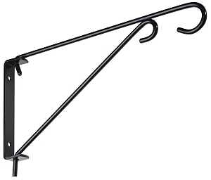 National Hardware N274-761 Swivel Bracket, 9-1/2 in L, 5.15 in H, Steel, Black