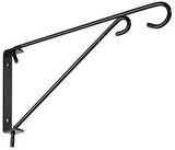 National Hardware N274-761 Swivel Bracket, 9-1/2 in L, 5.15 in H, Steel, Black