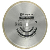 Husqvarna Tacti-Cut Dri Disc 10 in. D X 5/8 in. Diamond Continuous Rim Diamond Saw Blade 1 pk