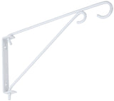 National Hardware N274-779 Swivel Bracket, 9-1/2 in L, 5.15 in H, Steel, White