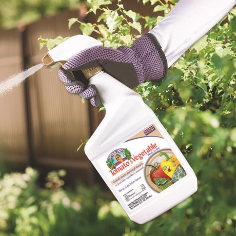 Bonide Tomato & Vegetable 3 in 1 Organic 3 in 1 Garden Insect Spray Liquid 32 oz
