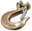 National Hardware 3256BC Series N830-315 Clevis Slip Hook with Latch, 1/4 in, 3150 lb Working Load, 70 Grade, Steel