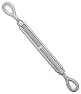 National Hardware 3270BC Series N182-469 Turnbuckle, 2700 lb Working Load, 5/8 in Thread, Eye, Eye, 6 in L Take-Up