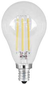 Feit Electric BPA1540C/827/LED/2 Filament LED Bulb, General-Purpose, A15 Lamp, 40 W Equivalent, E12 Candelabra Lamp Base