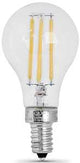 Feit Electric BPA1560C/827/LED/2 Filament LED Bulb, General-Purpose, A15 Lamp, 60 W Equivalent, E12 Candelabra Lamp Base
