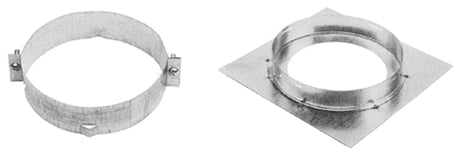 AmeriVent 4FSP Support Plate, For: 4 in Dia Type B Gas Vent