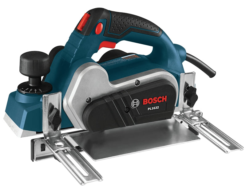 Bosch PL1632 Planer, 6.5 A, 0 to 3-1/4 in W Planning, 0 to 1/16 in D Planning, Trigger Switch Control