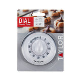 Taylor 5832 Mechanical Timer, 60 min, White