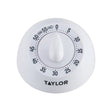 Taylor 5832 Mechanical Timer, 60 min, White