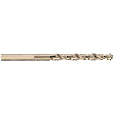 DEWALT DW1916B Drill Bit, 1/4 in Dia, 4 in OAL, Spiral Flute, 3-Flat Shank, Pack of 12
