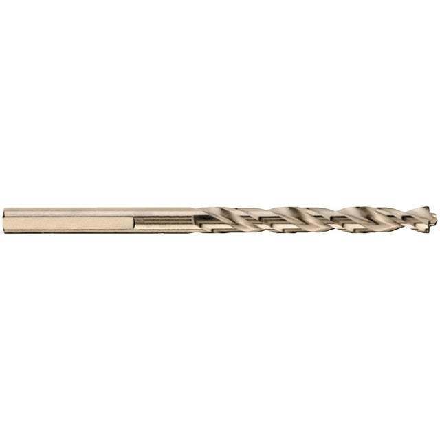 DEWALT DW1916B Drill Bit, 1/4 in Dia, 4 in OAL, Spiral Flute, 3-Flat Shank, Pack of 12