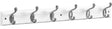 National Hardware DPV8170 S812-990 Series Hook Rail, Wall Mounting, 27 in L x 0.6 in W x 2.75 in H Dimensions, White