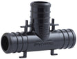 SharkBite UP370A Pipe Tee, 3/4 in, Barb x Crimp, Polymer, 160 psi Pressure