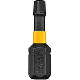 DEWALT DWA1TX20IRB Insert Bit, T20 Drive, Torx Drive, 1/4 in Shank, Hex Shank, 1 in L, Steel, Pack of 50