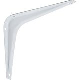National Hardware 211BC Series N218-885 Shelf Bracket, 100 lb, 6 in L, Steel, White, Pack of 20