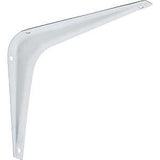 National Hardware 211BC Series N218-885 Shelf Bracket, 100 lb, 6 in L, Steel, White, Pack of 20