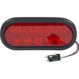 Seachoice 52831 LED 6″ Oval Sealed Tail Light Kit For Flush Mount