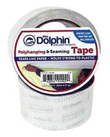 Blue Dolphin TP POLY SEAM 0236 Hanging and Seaming Tape, 90 ft L, 2.36 in W