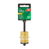 Ace 3/4 in. MHT x 3/4 in. MPT x 1/2 in. FPT in. Brass Threaded Hose Adapter, Pack of 5