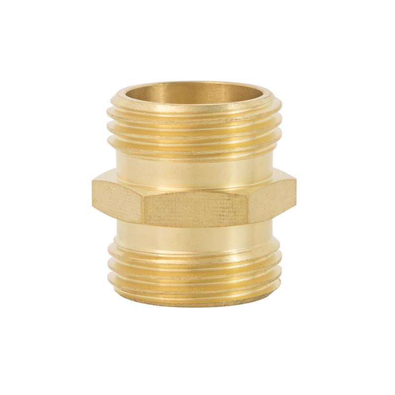 Ace 3/4 in. Brass Threaded Male Hose Coupling, Pack of 5