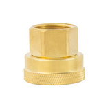 Ace 3/4 in. FHT x 1/2 in. Female in. Brass Threaded Female Hose Adapter, Pack of 5
