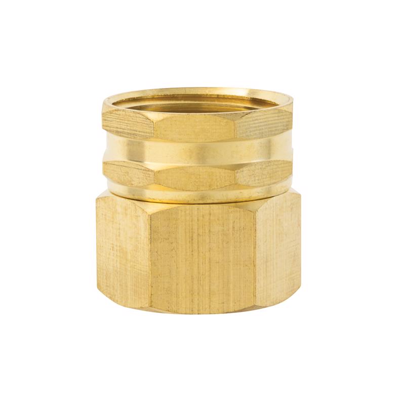 Ace 3/4 in. FHT x 3/4 in. FPT in. Brass Threaded Female Hose Adapter, Pack of 5