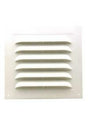 Duraflo 620816 Gable Vent, 17.545 in L, 10.88 in W, Rectangle, Plastic, White