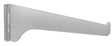 Knape & Vogt 180 ANO 6 Shelf Bracket, 6 in L, Steel, Anochrome