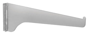 Knape & Vogt 180 ANO 6 Shelf Bracket, 6 in L, Steel, Anochrome