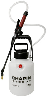 Chapin G1000P Handle Sprayer, 1 gal Tank, Poly Tank, 48 in L Hose