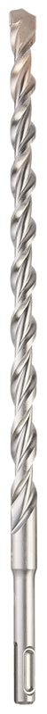 Milwaukee M/2 48-20-7474 Hammer Drill Bit, 1/2 in Dia, 12 in OAL, Spiral Flute, 4-Flute, 25/64 in Dia Shank