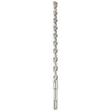 Milwaukee M/2 48-20-7474 Hammer Drill Bit, 1/2 in Dia, 12 in OAL, Spiral Flute, 4-Flute, 25/64 in Dia Shank
