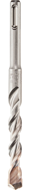 Milwaukee M/2 48-20-7604 Hammer Drill Bit, 5/8 in Dia, 12 in OAL, Spiral Flute, 4-Flute, 25/64 in Dia Shank