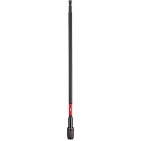 Milwaukee SHOCKWAVE 48-32-4533 Series Bit Holder, 12 in L, 1/4 in Drive, Hex Drive, 1/4 in Shank, Hex Shank, Steel, 1/PK