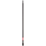 Milwaukee SHOCKWAVE 48-32-4534 Series Bit Holder, 18 in L, 1/4 in Drive, Hex Drive, 1/4 in Shank, Hex Shank, Steel, 1/PK