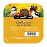 Feathered Friend 14376 Black Oil Sunflower Seed Wild Bird Food, 9 oz, Suet, Sunflower, Pack of 12