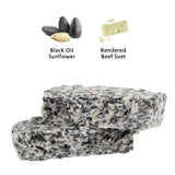 Feathered Friend 14376 Black Oil Sunflower Seed Wild Bird Food, 9 oz, Suet, Sunflower, Pack of 12
