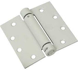 National Hardware N236-013 Spring Hinge, 4-1/2 in H Door Leaf, 4-1/2 in H Frame Leaf, Steel, Prime Coat, Screw Mounting