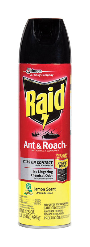 Raid Insect Killer Aerosol 17.5 oz, Pack of 12